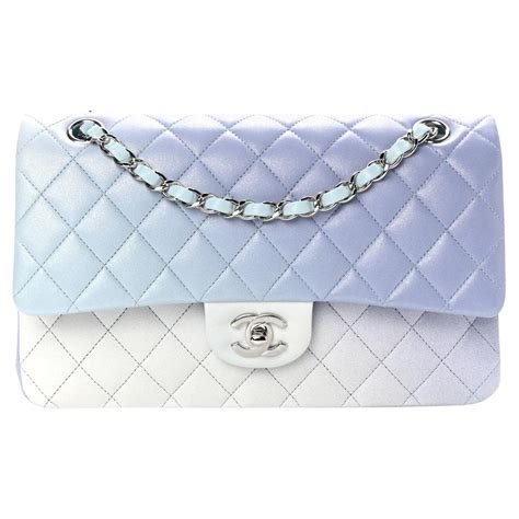 chanel ombre handbag|Chanel lambskin bag.